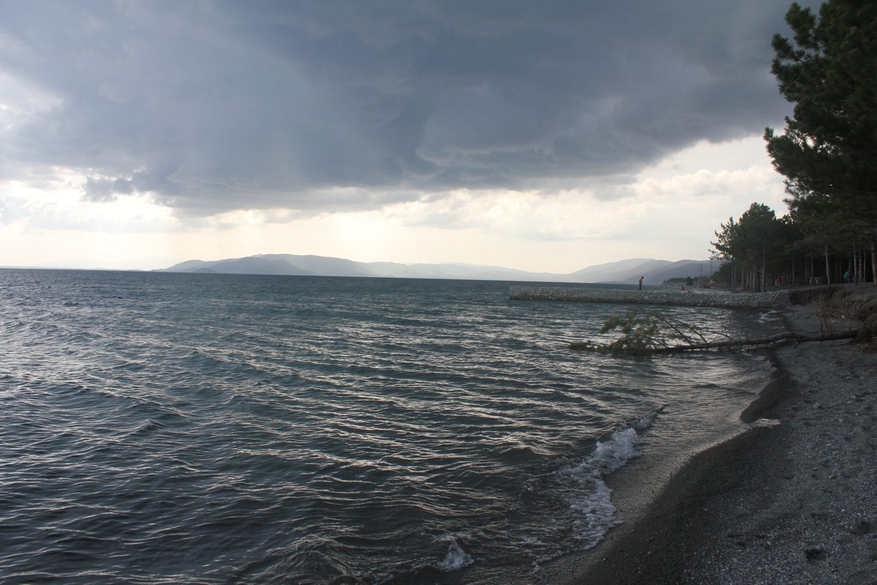 Lake Sevan’s eastern shoreline